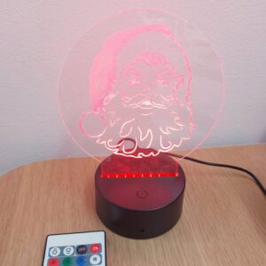 Gegrafeerde lamp